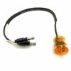 Truck-Lite Led, Yellow Round, 1 Diode, Marker Clearance Light, Pc, Hardwired, .180 Bullet Terminal, 12V 33275Y